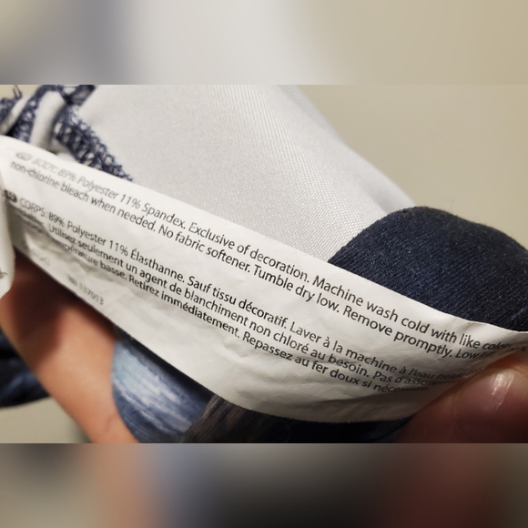 ☆3\35$ | MARIKA | Abstract Pastel Active Leggings with pockets in Size M - Picture 7 of 7